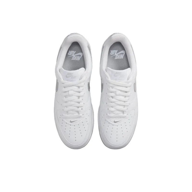 Nike Air Force 1 '07 Low Color Of The Month White Metallic Silver-3