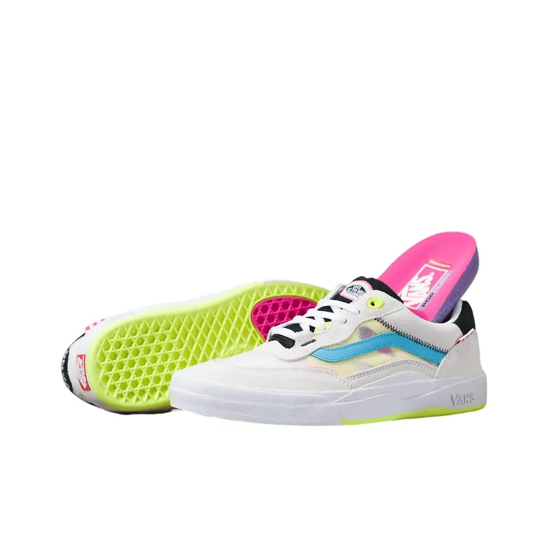 Vans Wayvee Neon 'White Blue Pink'-2