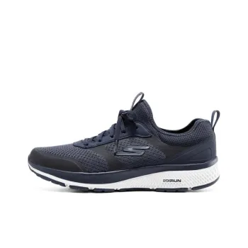 Skechers Go Run Consistent Cushioning Anti Slip And Wear Resistant Low Top Casual Running Shoes Men's Navy