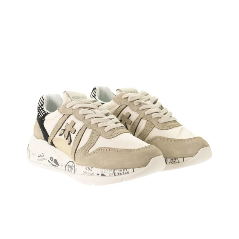 PREMIATA Layla Low-Top Casual Shoes Women's Light Brown-2