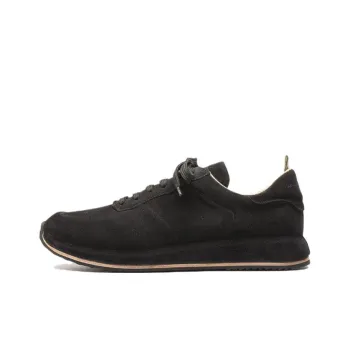 Officine Creative Race Lu Low-Top Casual Shoes Men's Black
