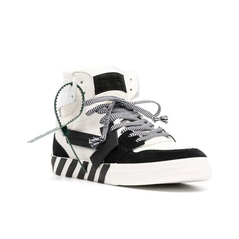 OFF WHITE Vulc High White Black-2