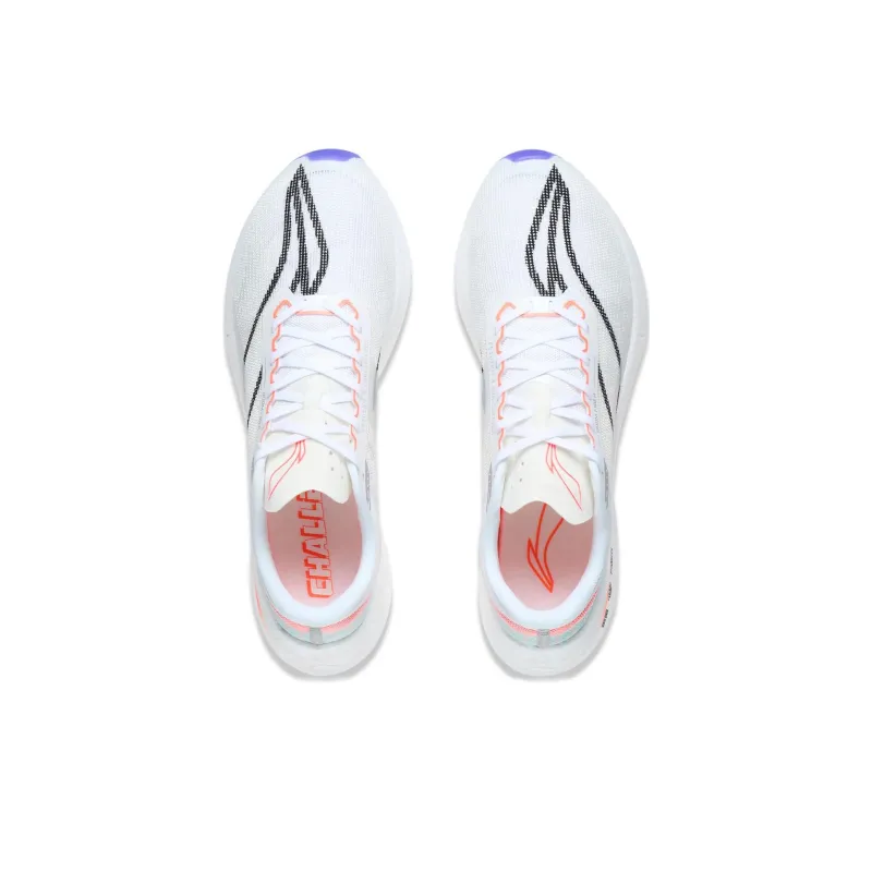 LINING Feidian 3 Challenger Running Shoes Men Low Top White/Cyan/Purple/Orange-3