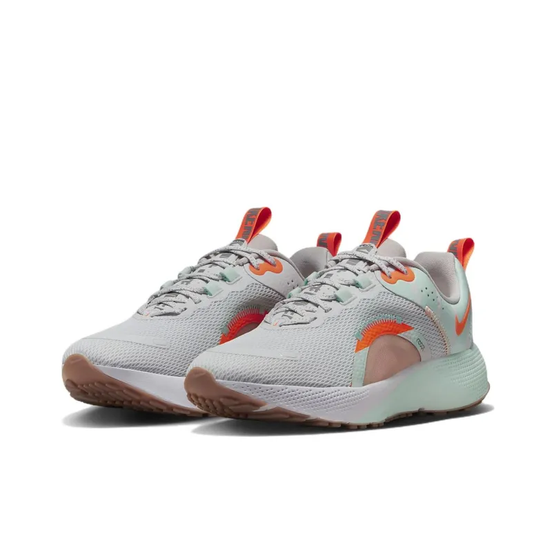 Nike React Escape Run 2 Premium 'Light Grey Orange' Women's-2