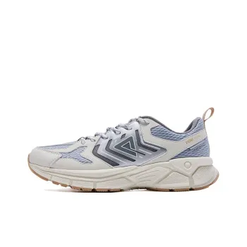 PEAK OG 7000 Cushioning, Slip Resistant, And Abrasion Resistant Low Top Running Shoes Women's White Gray