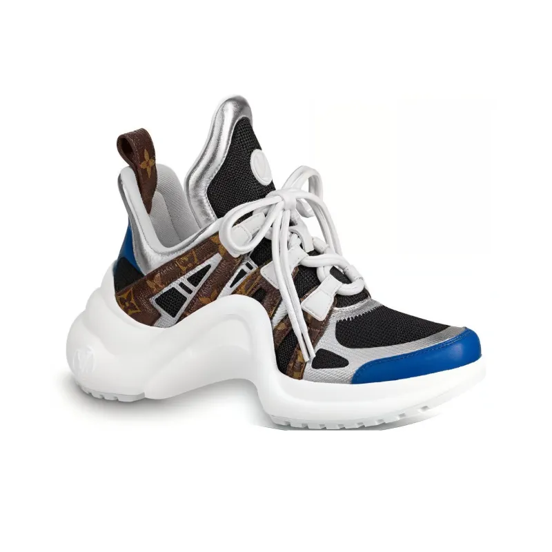LOUIS VUITTON Lvxlol Arclight Trainer Black Blue Women's-1