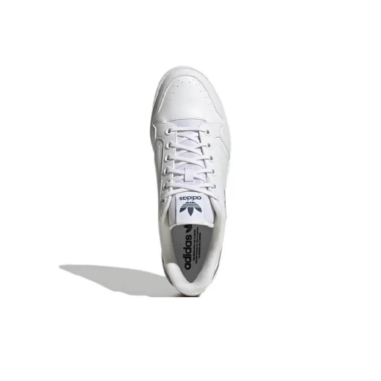 Adidas Originals NY 90 Lightweight And Wear resistant Low Top Skateboard Shoes Unisex White-3