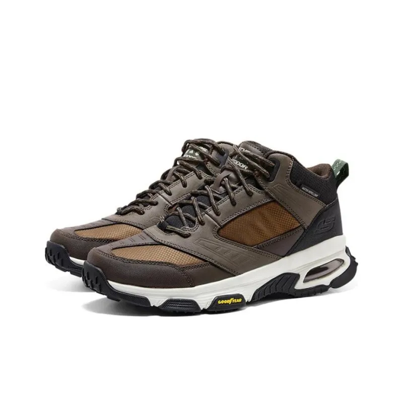 Skechers SKECH-AIR Envoy Durable Breathable High-Top Outdoor Shoes Tan-2