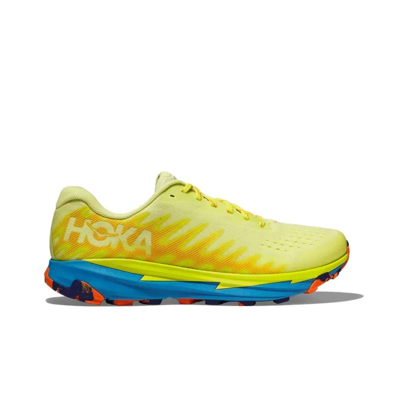 HOKA ONE ONE Torrent 3 Anti Slip Wear Resistant Low Top Running Shoes Men's Yellow-1