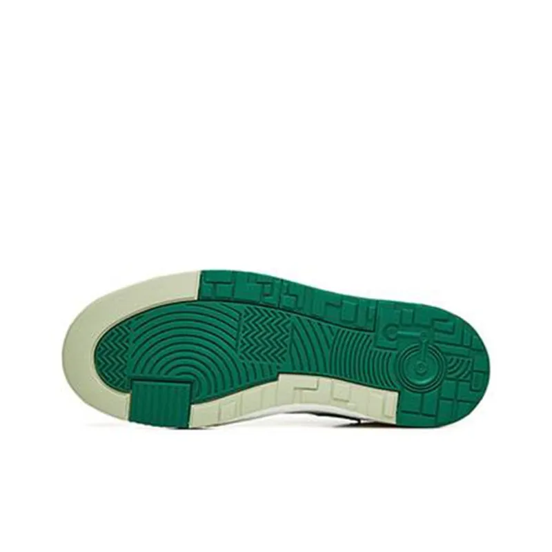 Anta Street Naughty Wear resistant And Lightweight Low Top Skateboard Shoes Women's White Green-4