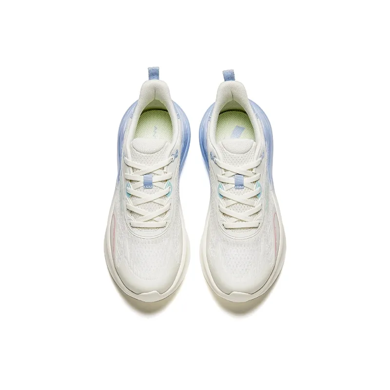 Anta Ling Yun 3 Slip Resistant, Abrasion Resistant, Lightweight Low Top Casual Running Shoes Women's Blue-2