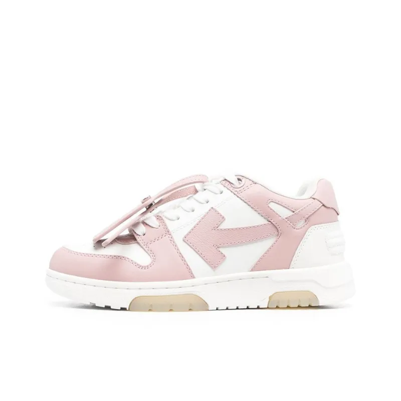 OFF WHITE Out Of Office Low Top Sneaker 'Pink White' Women's-0
