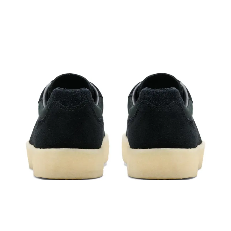 Clarks Low Top Skateboard Shoes Women's Black-4