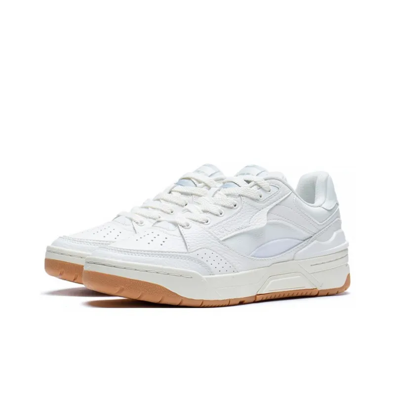 LiNing RSR 101 Non slip Lightweight Low Top Skateboard Shoes Men's Mist White-2