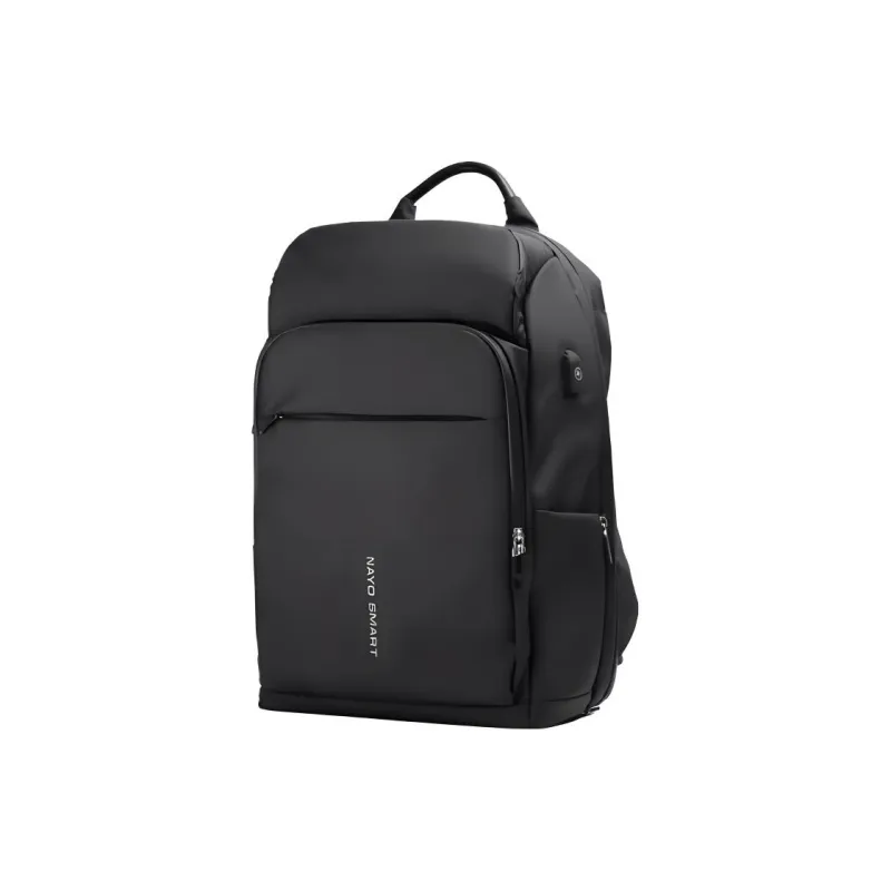 NAYO SMART Polyester Backpack Large Size Unisex Black-0