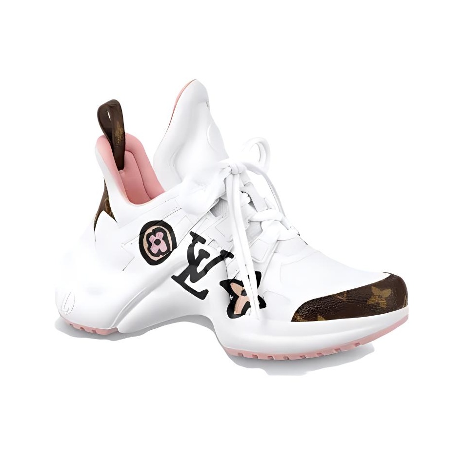 LOUIS VUITTON Archlight 1.0 Sneakers 'White With Large Logo LOUIS VUITTON Archlight 1.0 Sneakers 'White With Large Logo