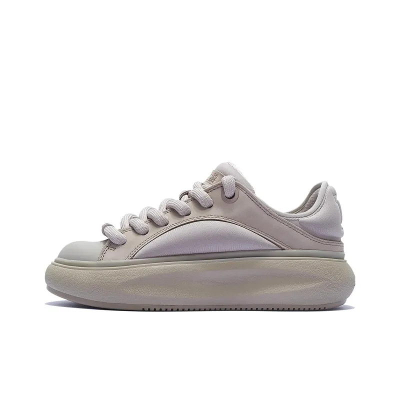 LiNing Yun You C4D Anti Slip And Wear Resistant Breathable Low Top Sports Casual Shoes Women's Gray-0