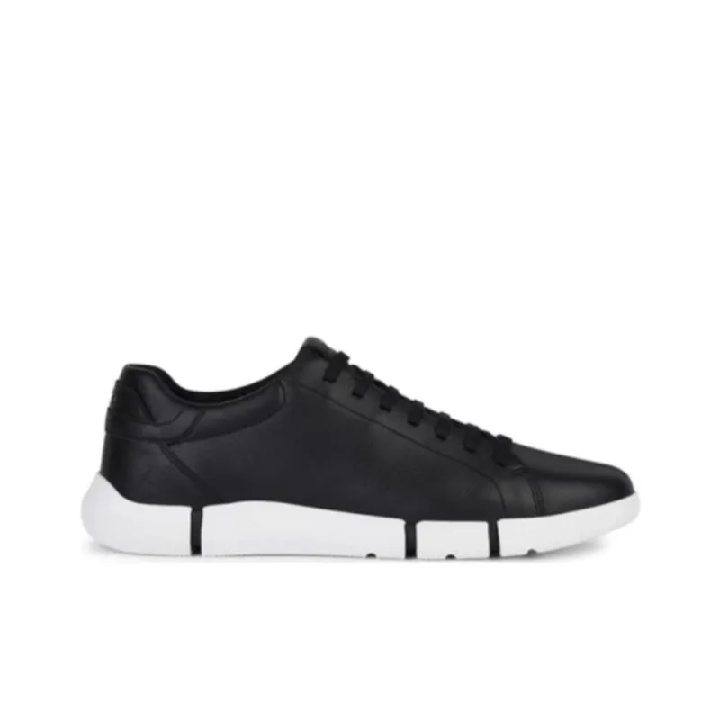 GEOX Abrasion Resistant Low Top Casual Shoes Men's Black-1