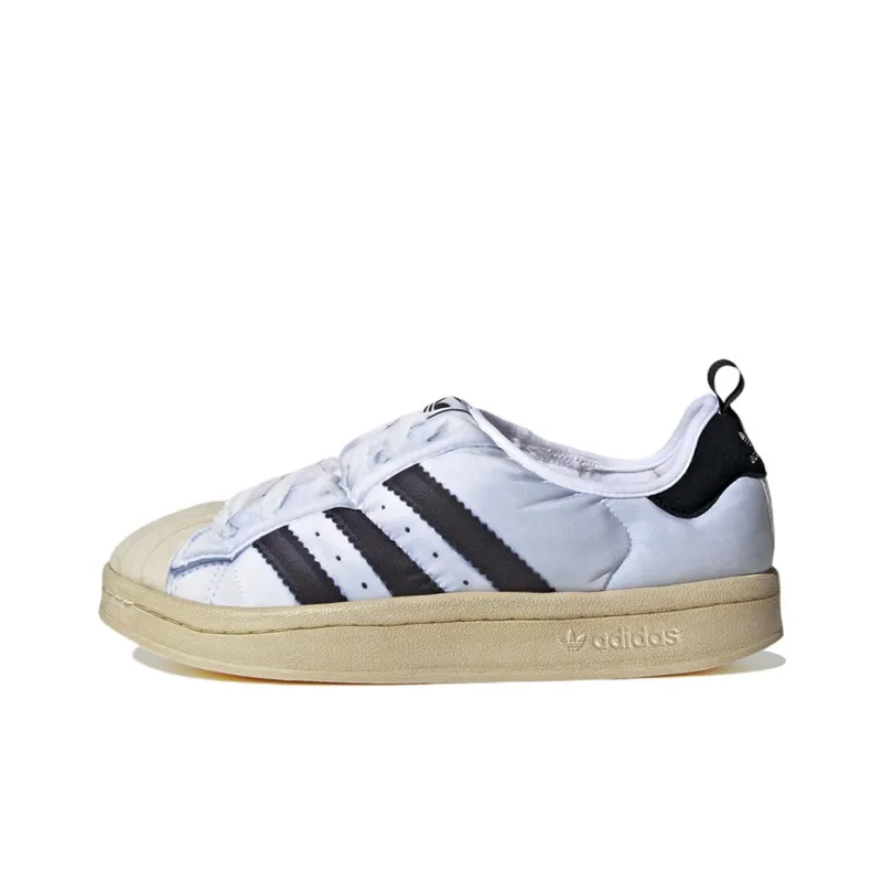 Adidas Puffylette Superstar White Black-0