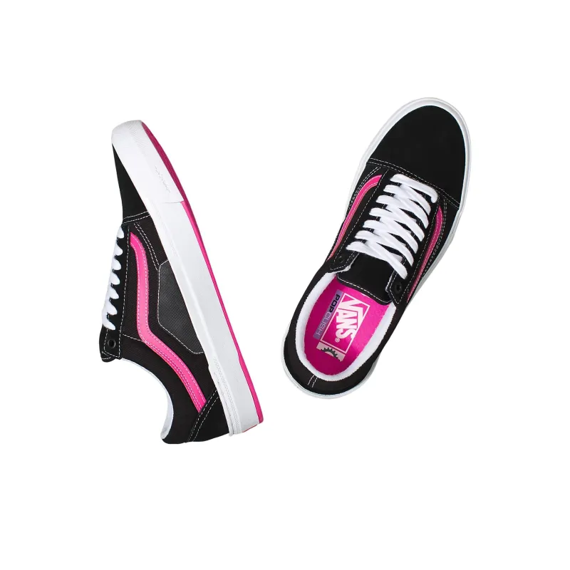 Old Skool Bmx Vans 'Black Neon Pink'-2