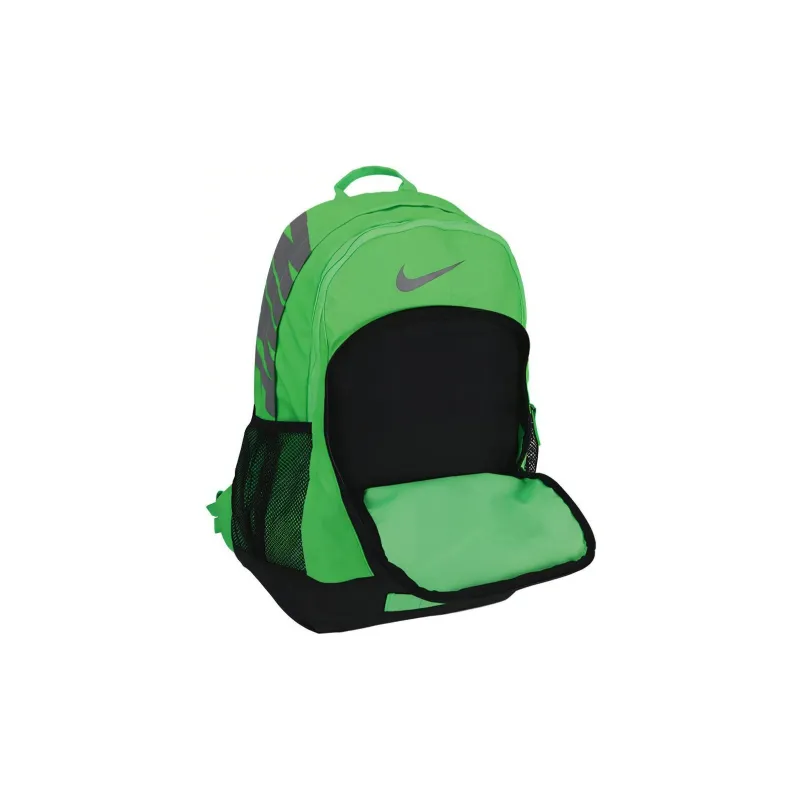 Nike Polyester Backpack Regular Unisex Black/Green-4