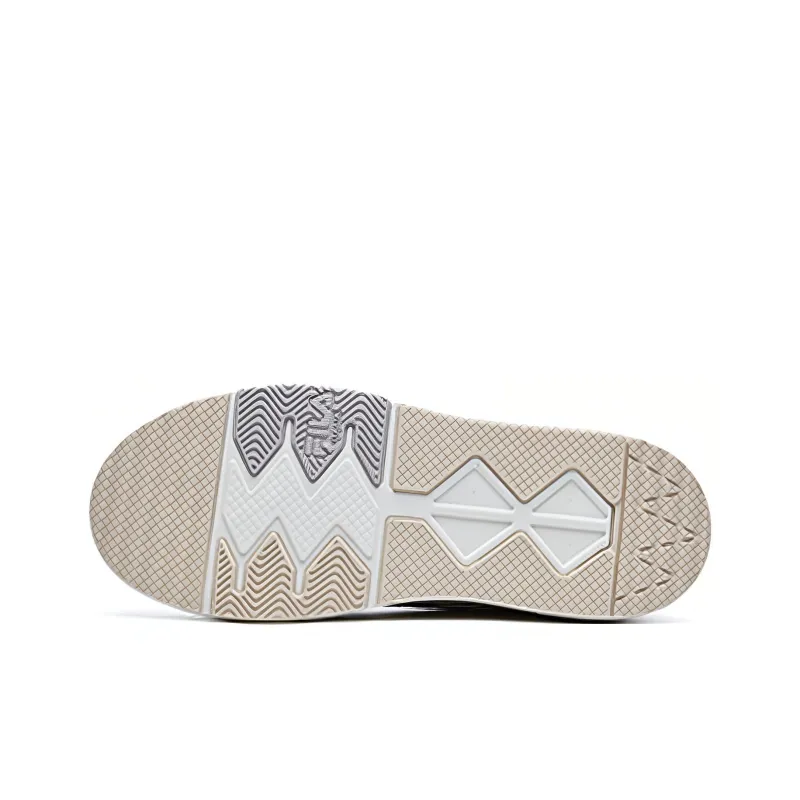 FILA FUSION Bank Skate Shoes 'White Grey Beige' Women's-4