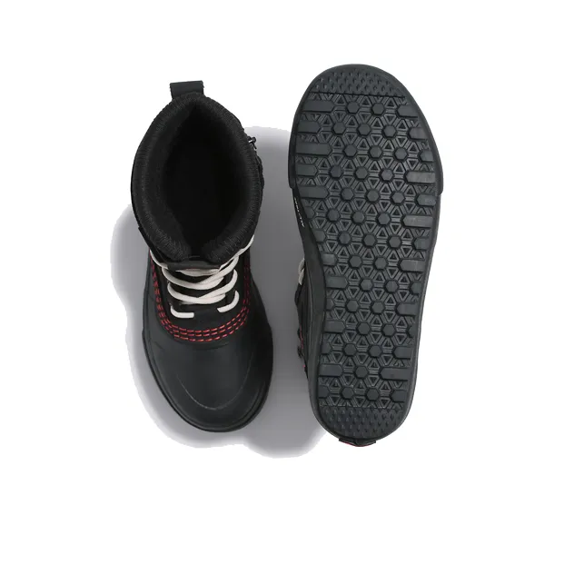 Vans Standard Zip Snow Mte Boots 'Black Red'-3
