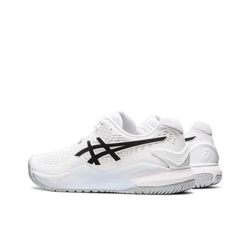 Asics Gel Resolution 9 White Black-3