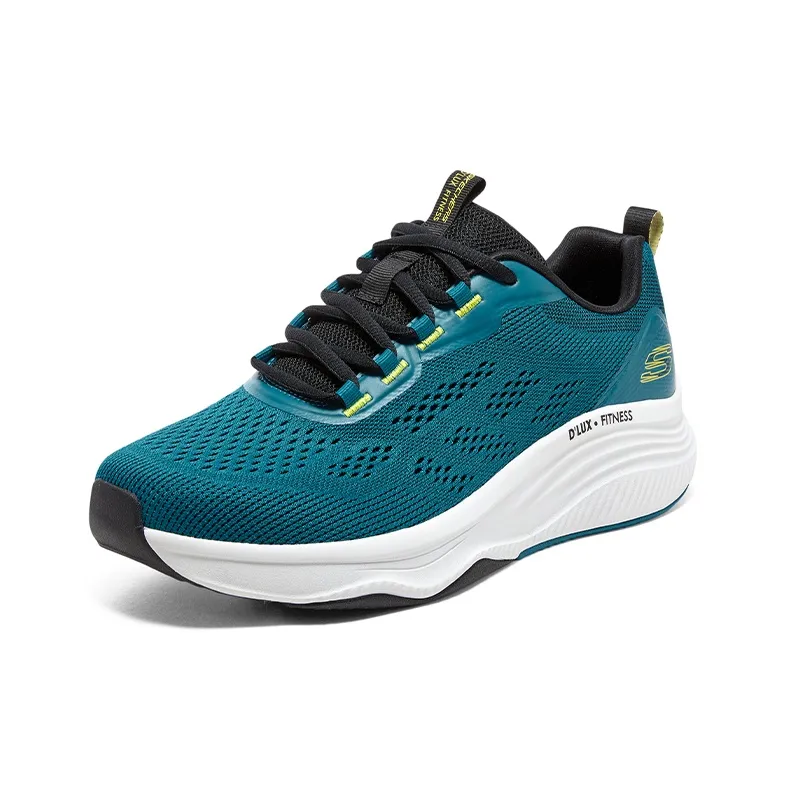 Skechers D'lux Fitness Wear Resistant Low Top Casual Running Shoes Men's Green-2