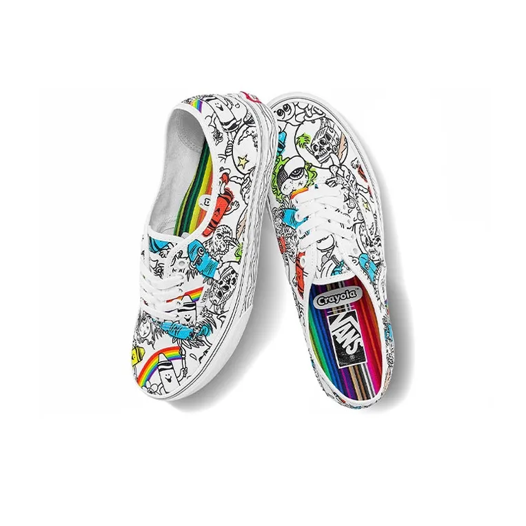 Vans Authentic Crayola Diy Sketch Your Way-3