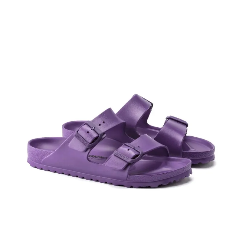 Birkenstock Arizona EVA Slip-Resistant Slide Slippers Unisex Purple Narrow Fit-2