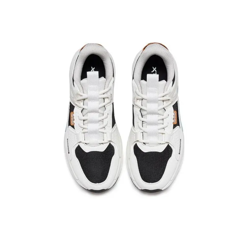 XTEP Light year 3.0 Anti Slip Wear Resistant Low Top Sports Casual Shoes White Black Blue-3