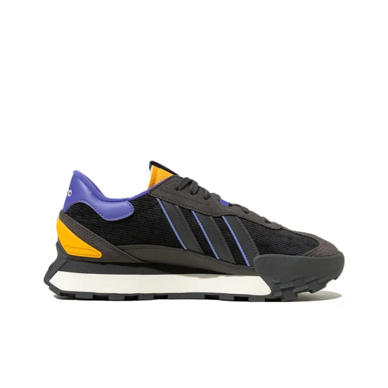 adidas neo Futro Mixr Black Yellow Purple-1
