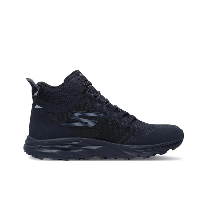 Skechers Go Trail 2 Cushioning Anti-Slip And Wear-Resistant High-Top Running Shoes Men's Black-1