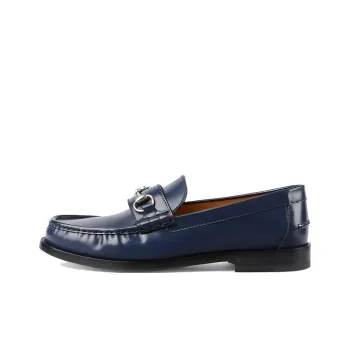 GUCCI Loafers Men Dark Blue