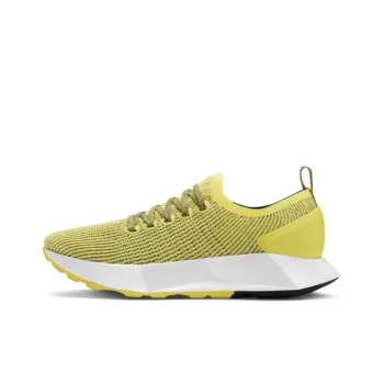 Allbirds Tree Flyer Cushioned Slip-Resistant Abrasion-Resistant Low-Top Running Shoes Women's Yellow