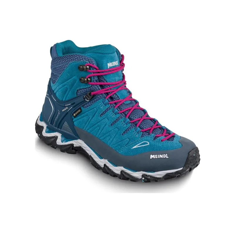 MEINDL Lite Hike Slip-Resistant High-Top Hiking Shoes Women's Blue-1