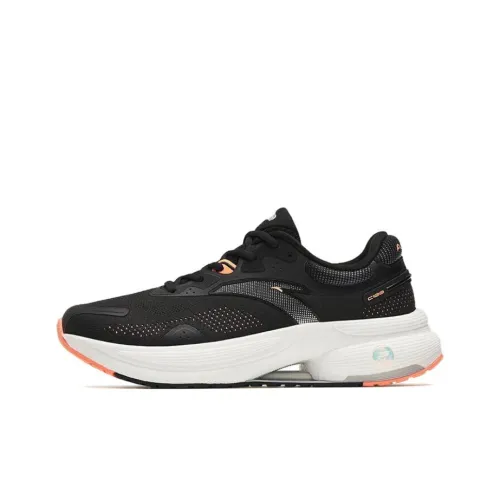 ANTA Running Collection Running Shoes Women's Low-Top Black/Rock Orange