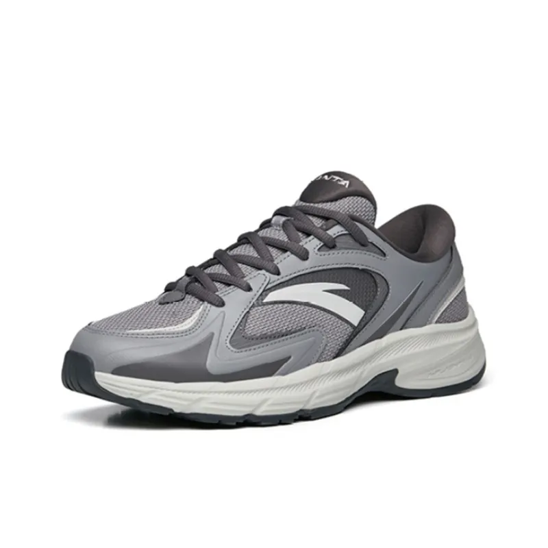 Anta AT952 Low-Top Sports Casual Shoes Men's Sandstorm Gray-2