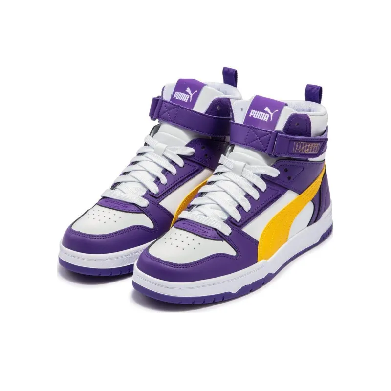 PUMA Rbd Game 'White Purple Yellow'-2