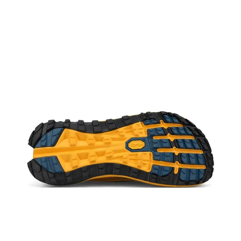 Altra Olympus 4.0 Cushioned Wear-Resistant Breathable Low-Top Running Shoes Yellow Blue-3