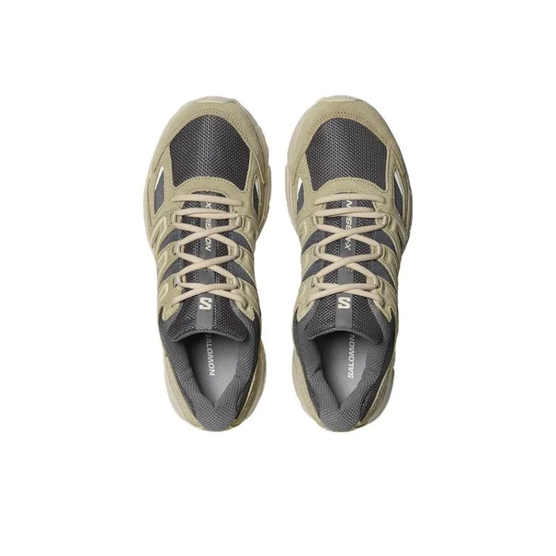 SALOMON X Mission 4 Suede 'Brwon Grey'-2