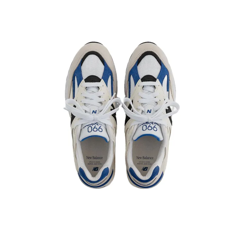 New Balance X Teddy Santis 990 V2 Made In Usa 'White/Blue' Sneakers-3