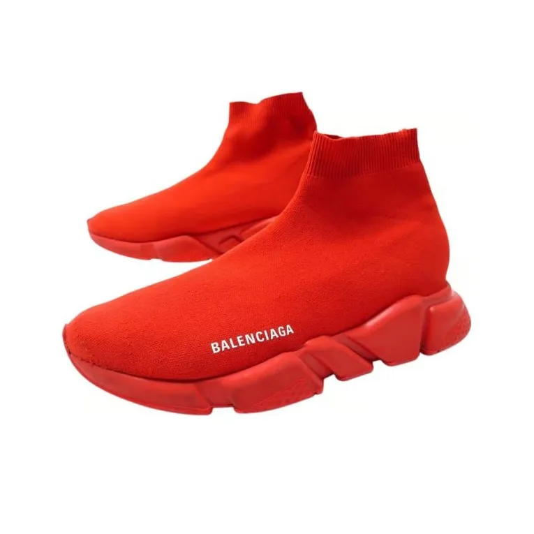 Balenciaga Speed Trainer 'Red'-2