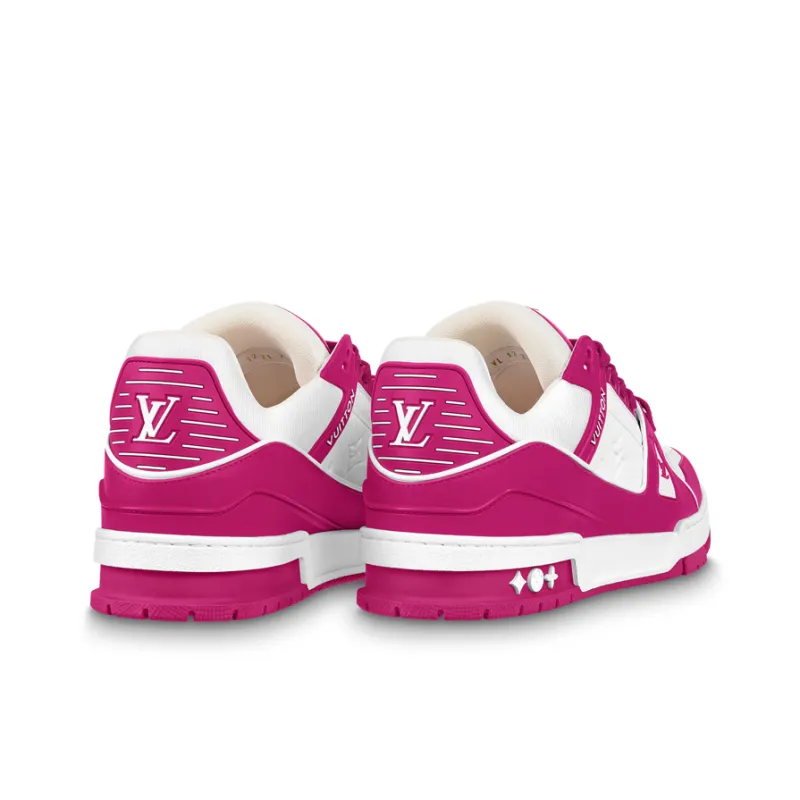 LOUIS VUITTON Lv Trainers 'White Hot Pink'-1