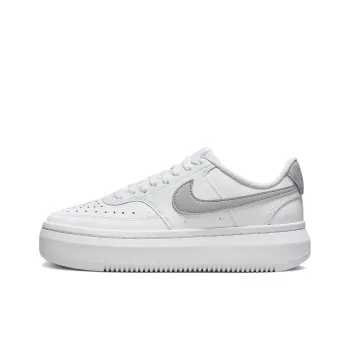 Nike Court Vision Alta Low White Grey Women's