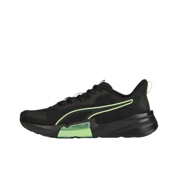 PUMA Pwrframe Tr 2 Anti Slip Wear Resistant Low Top Training Shoes Black Green