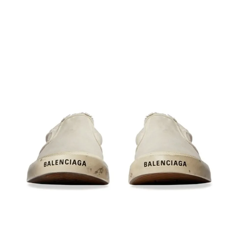 Balenciaga Paris Stylish Skateboarding Shoes Men's White-3