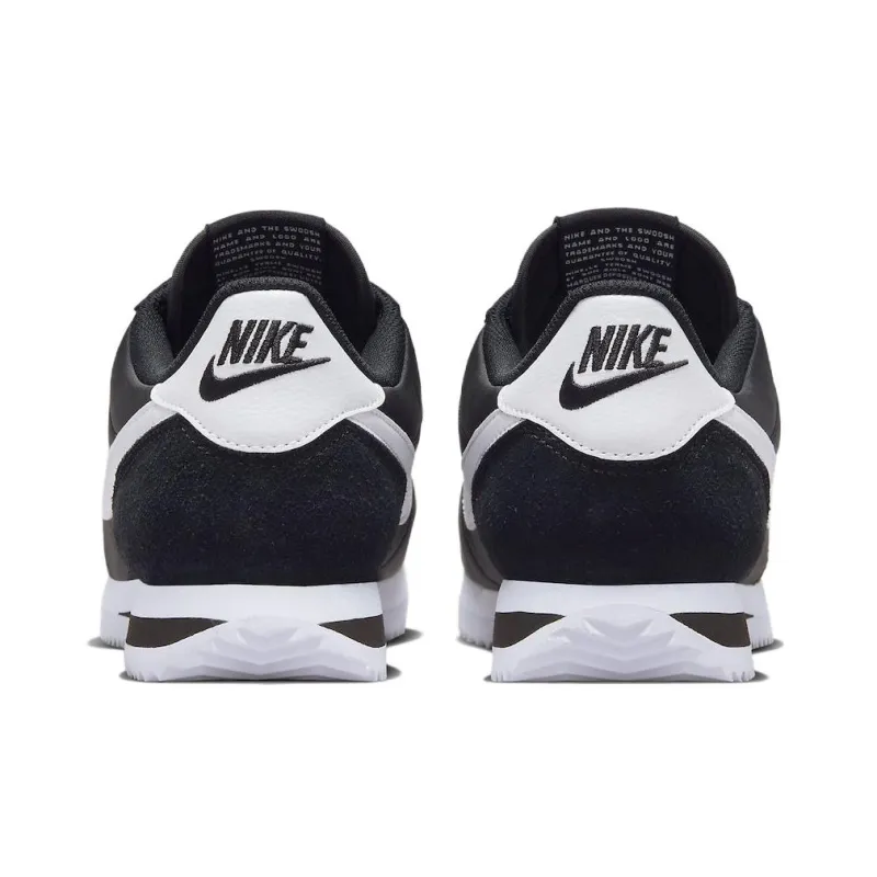 Nike Cortez Nylon Black White Women's-4