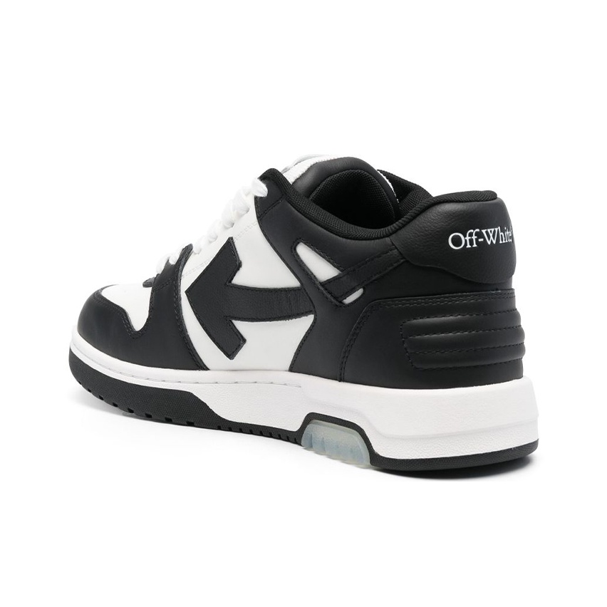 OFF-WHITE Out of Office Calf Leather Panda US M 12 - POIZON